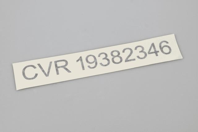 CVR nummer til bil 1 stk.