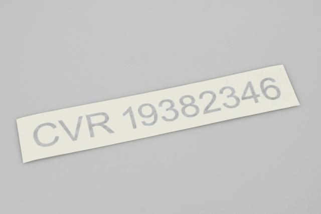 CVR nummer til bil 1 stk.